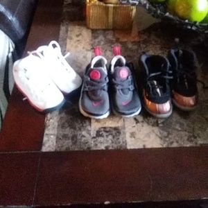 Shoes Jordan's nikes 7c kids an 6c